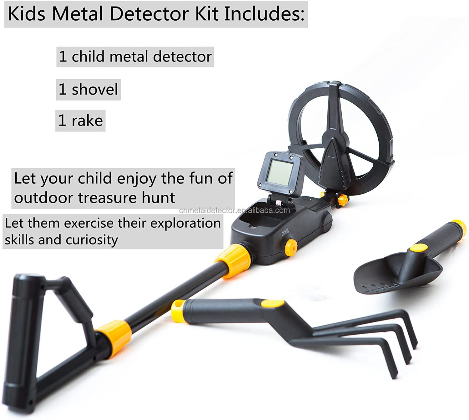 Outdoor Hunting Games For Kids - Detector de Metais Portátil MD-1008A para