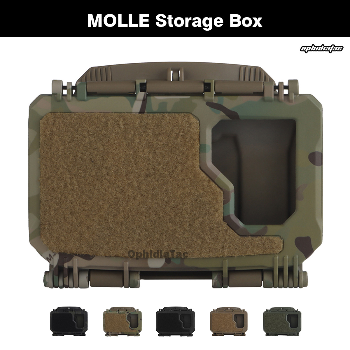 Camo Face Paint - Caixa de armazenamento MOLLE V2 PLUS