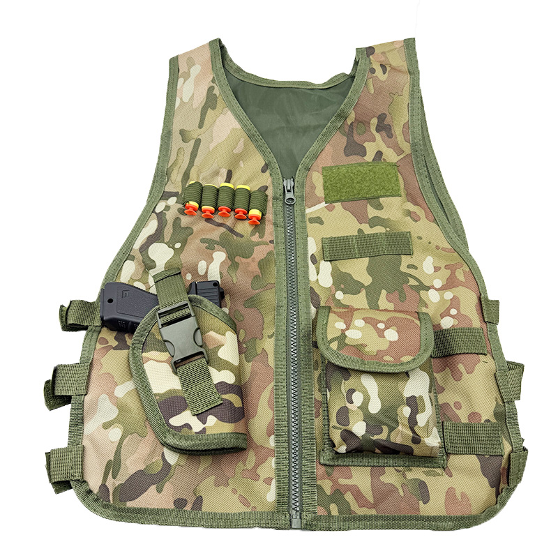 Outdoor Hunting Games For Kids - Colete Tático Infantil para Atividades ao