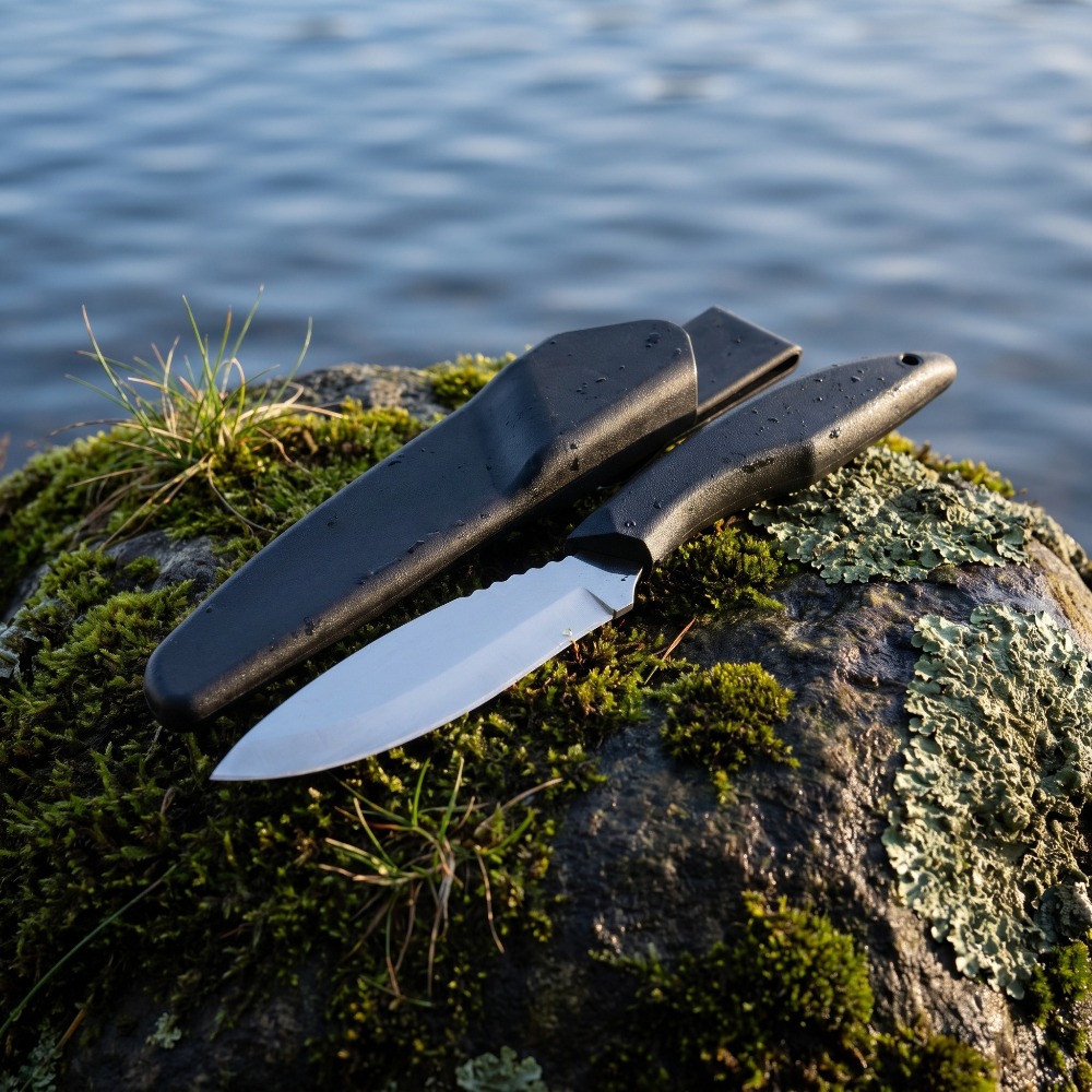 Hunting And Camping In Jungle - Faca de Cintura de Alta Dureza