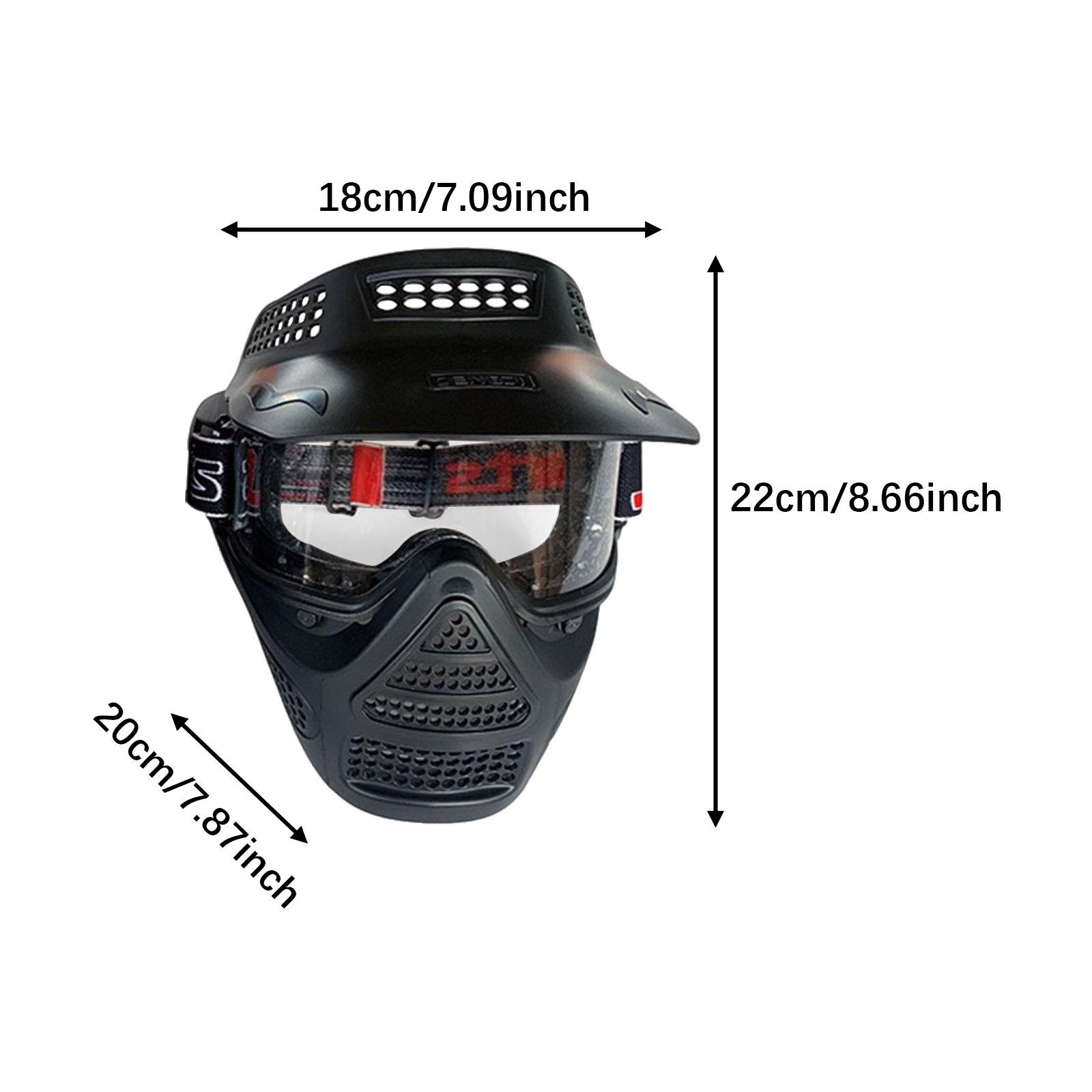 Máscara facial respirável, dur - Hunting Outdoor Game avaliação e preço