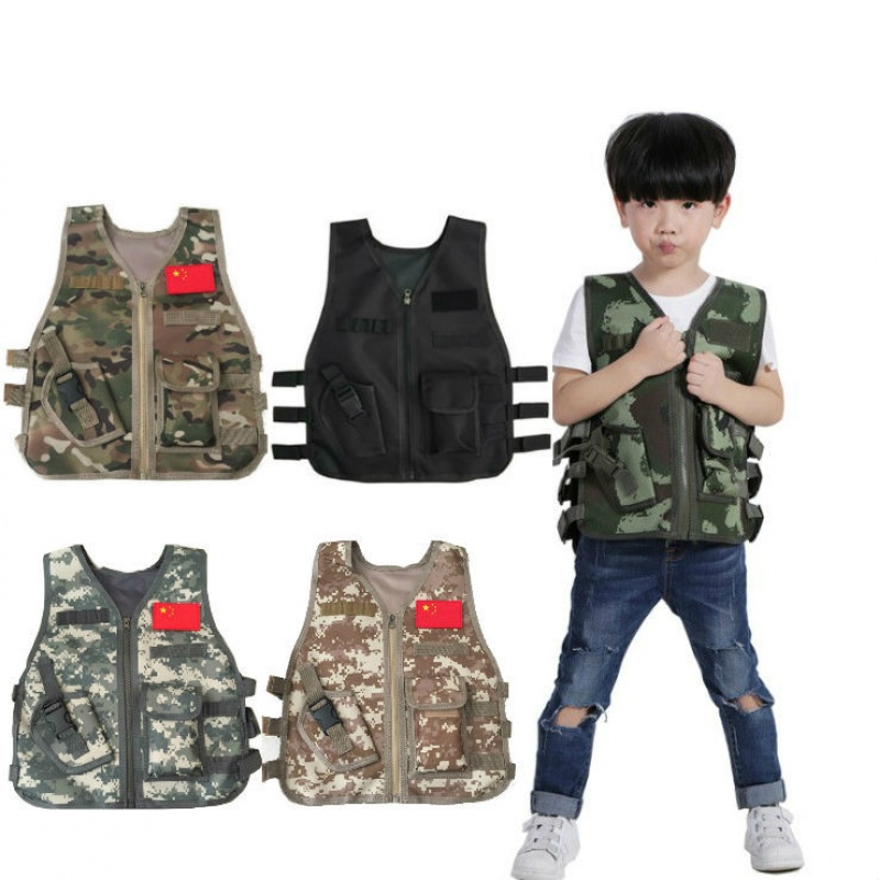 Colete Tático Camuflado Infant - Outdoor Hunting Games For Kids avaliação e preço