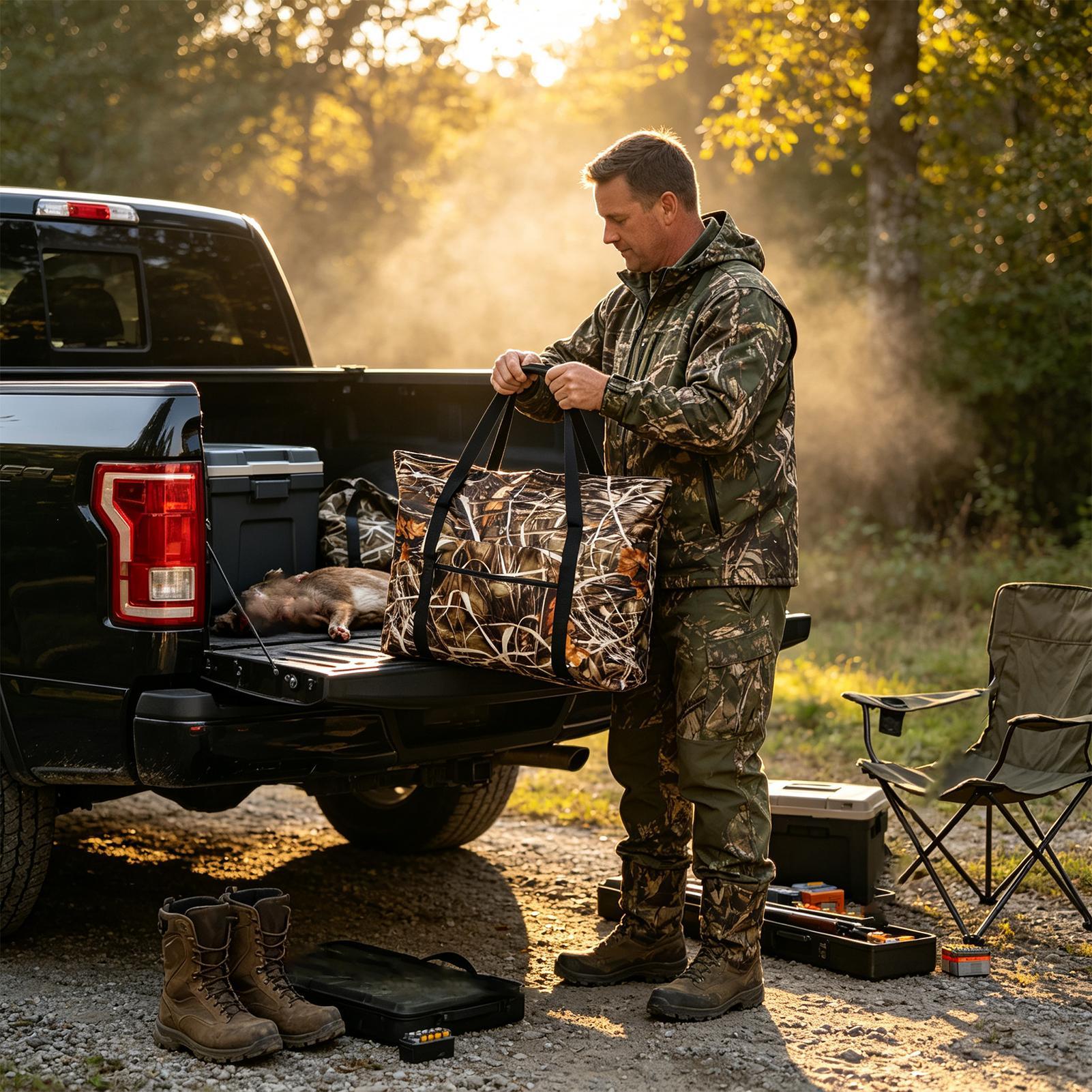 Bolsa de transporte impermeáve - Outdoor Hunting Gear Storage avaliação e preço