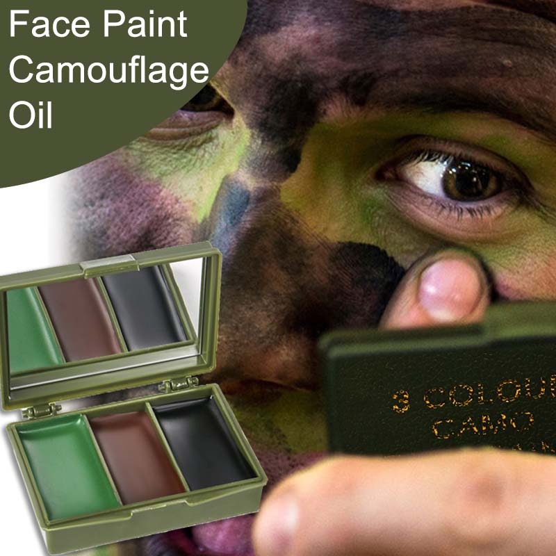 Maquiagem Camuflada Realista d - Camo Face Paint avaliação e preço