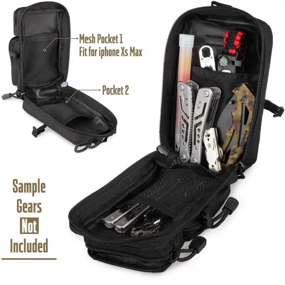 Bolsa utilitária Mini Molle, b - Outdoor Hunting Gear Storage avaliação e preço