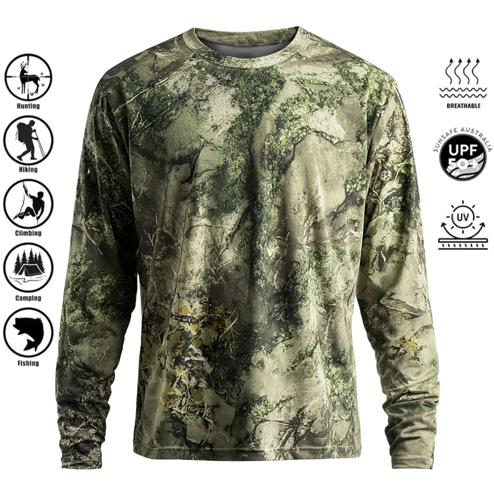 Camiseta de manga comprida par - Outdoor Hunting Prints avaliação e preço