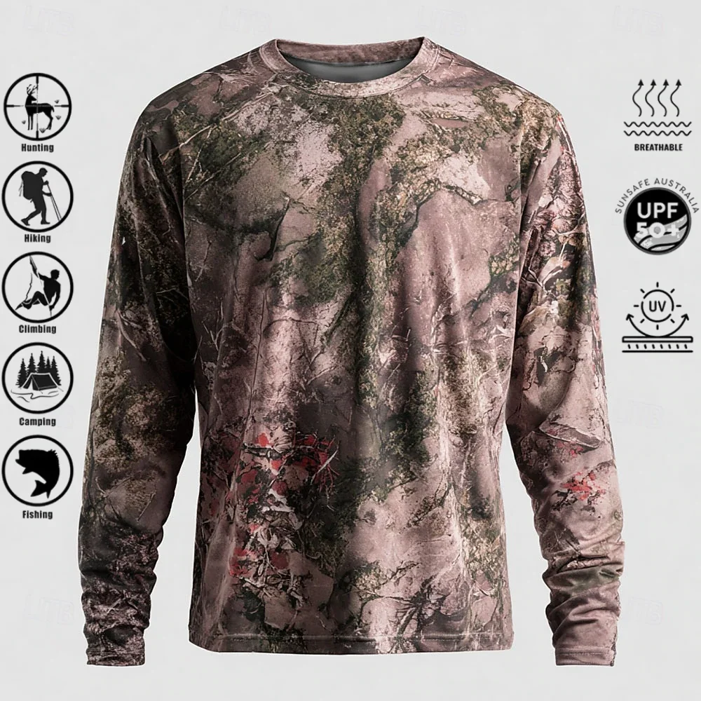 Camiseta de manga comprida par - Outdoor Hunting Prints avaliação e preço