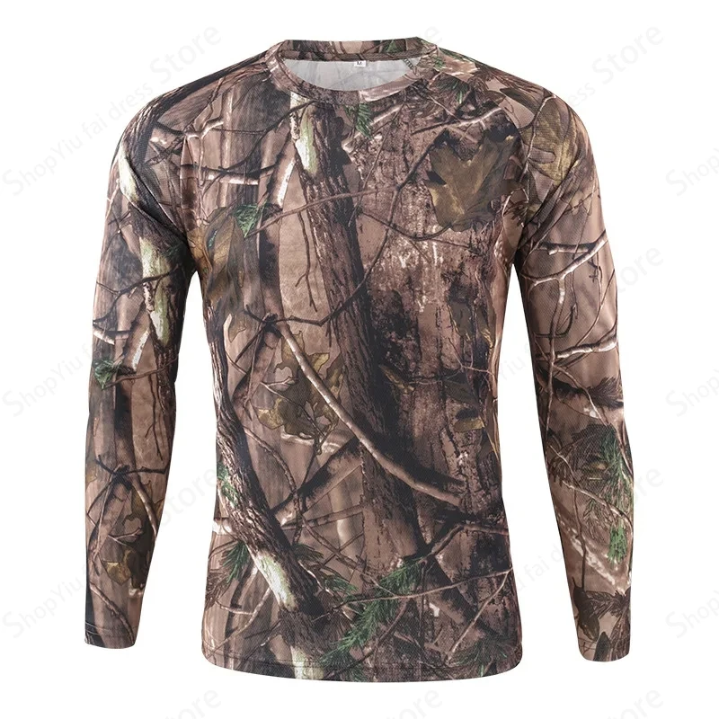 Camiseta masculina de manga co - Outdoor Hunting Prints avaliação e preço