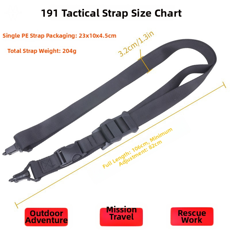 Alça tática ajustável de nylon - Hunting Outdoor Game avaliação e preço
